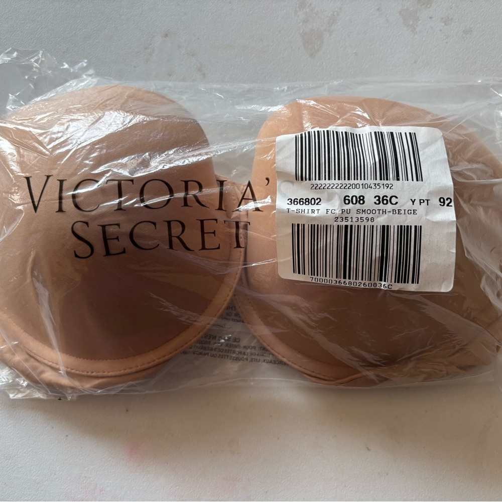 Victoria's Secret Smooth Push-up T-shirt Bra